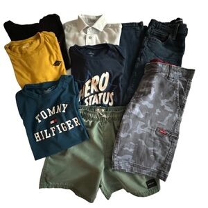 Tommy Hilfiger & Other Multicolor Graphic Tees Denim Jeans, Swim & Cargo Shorts
